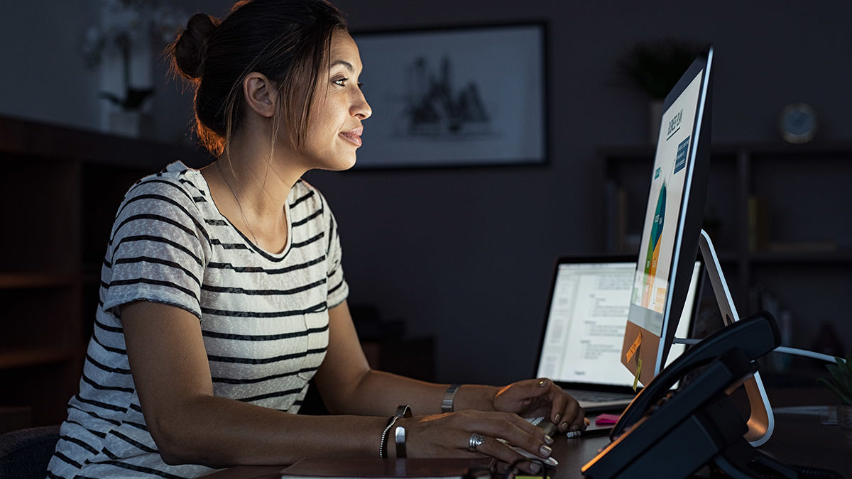 women preparing finances for review