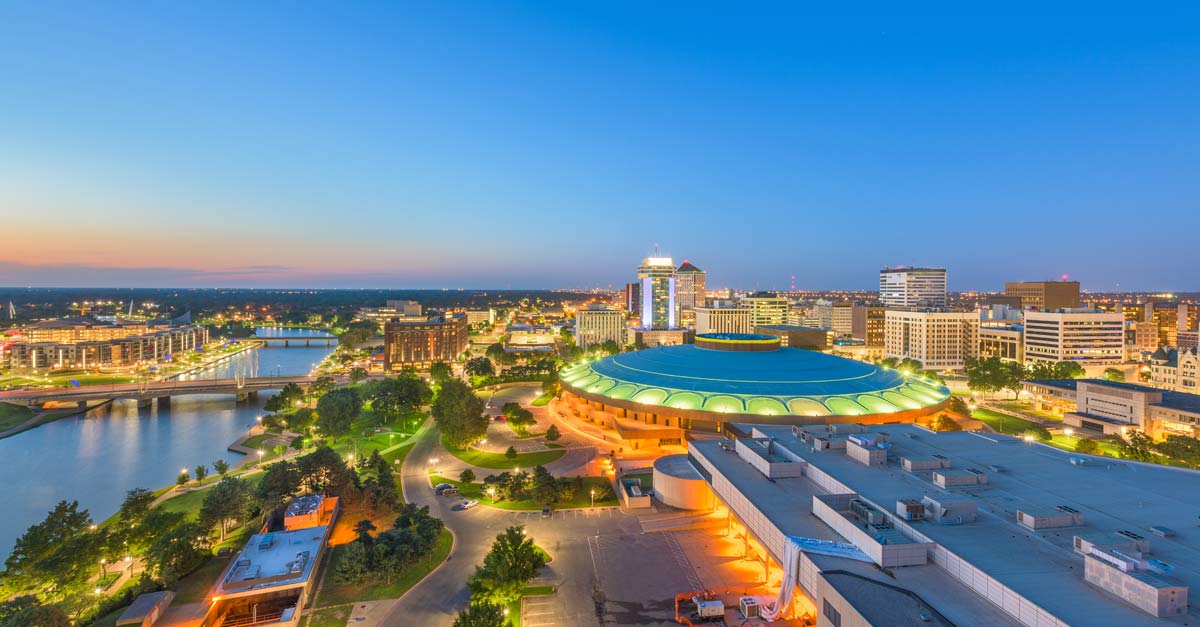 Wichita, Kansas home of UMB Bank Market President Jeremy Machain.