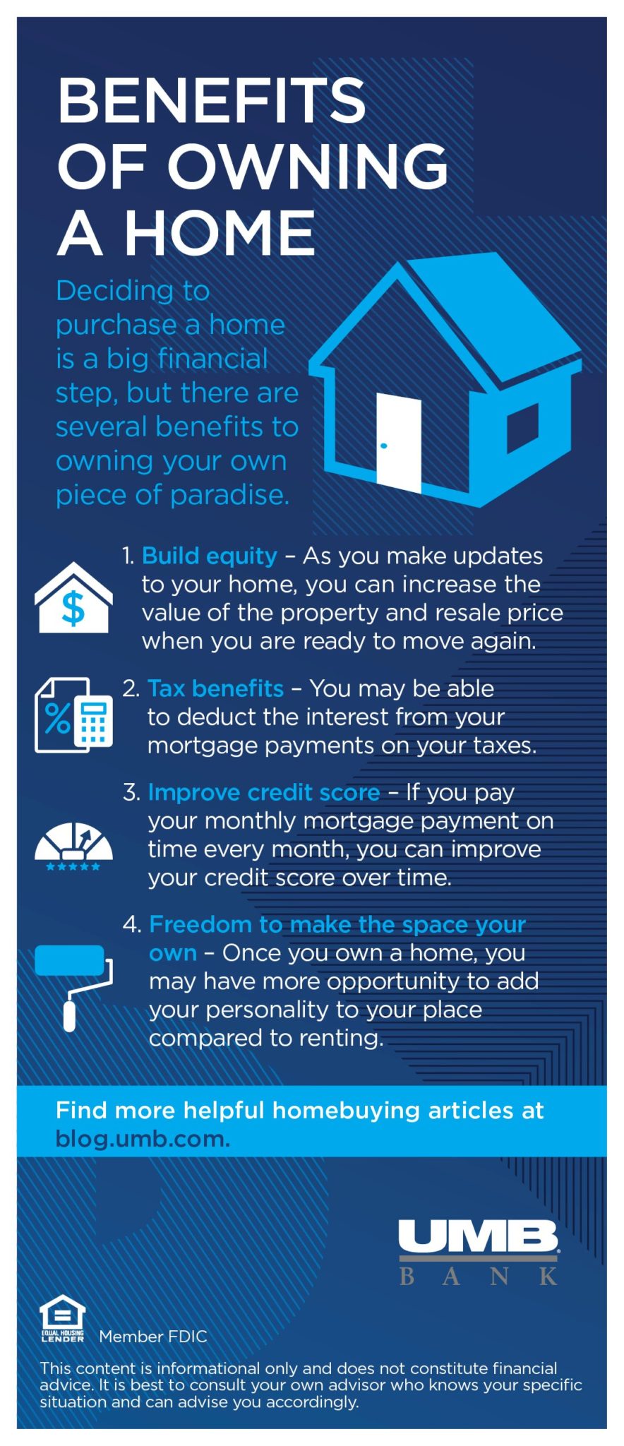 Benefits of owning a home (infographic)