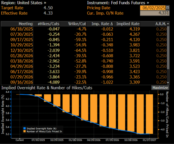 2025 midyear US rates